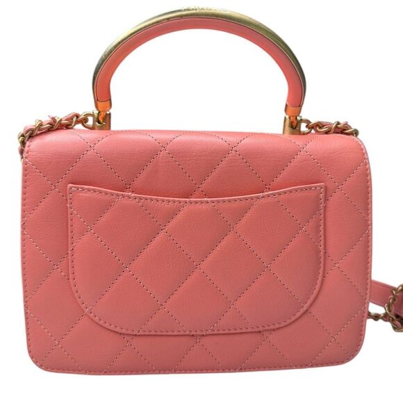 Chanel Small Metal Top Handle Flap Bag - Picture 6 of 16